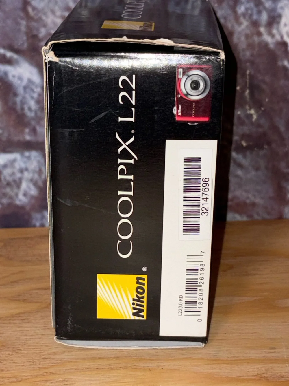 Nikon Coolpix L22 MANUAL CD, CHORDS & BOX ONLY General Instructions Booklet